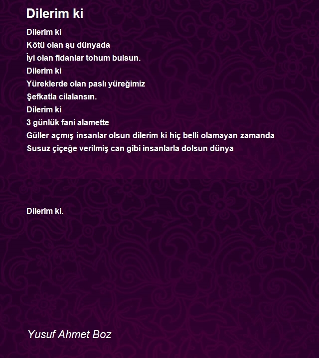 Yusuf Ahmet Boz