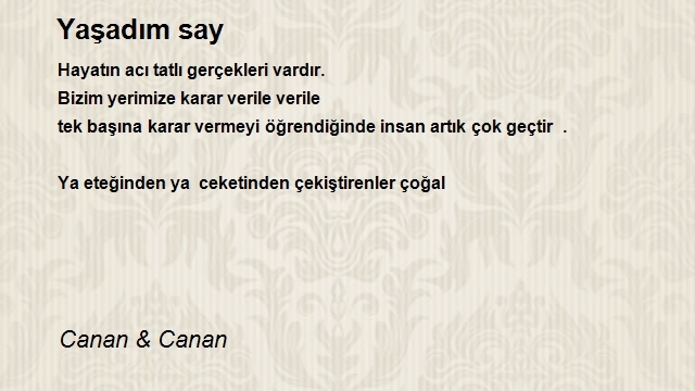 Canan & Canan