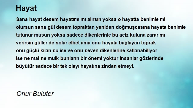 Onur Buluter