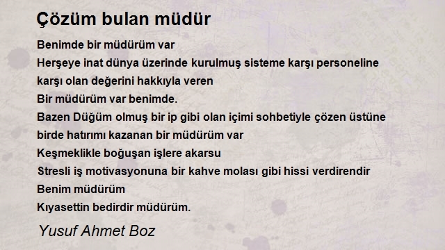 Yusuf Ahmet Boz