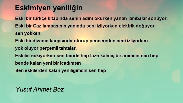 Yusuf Ahmet Boz