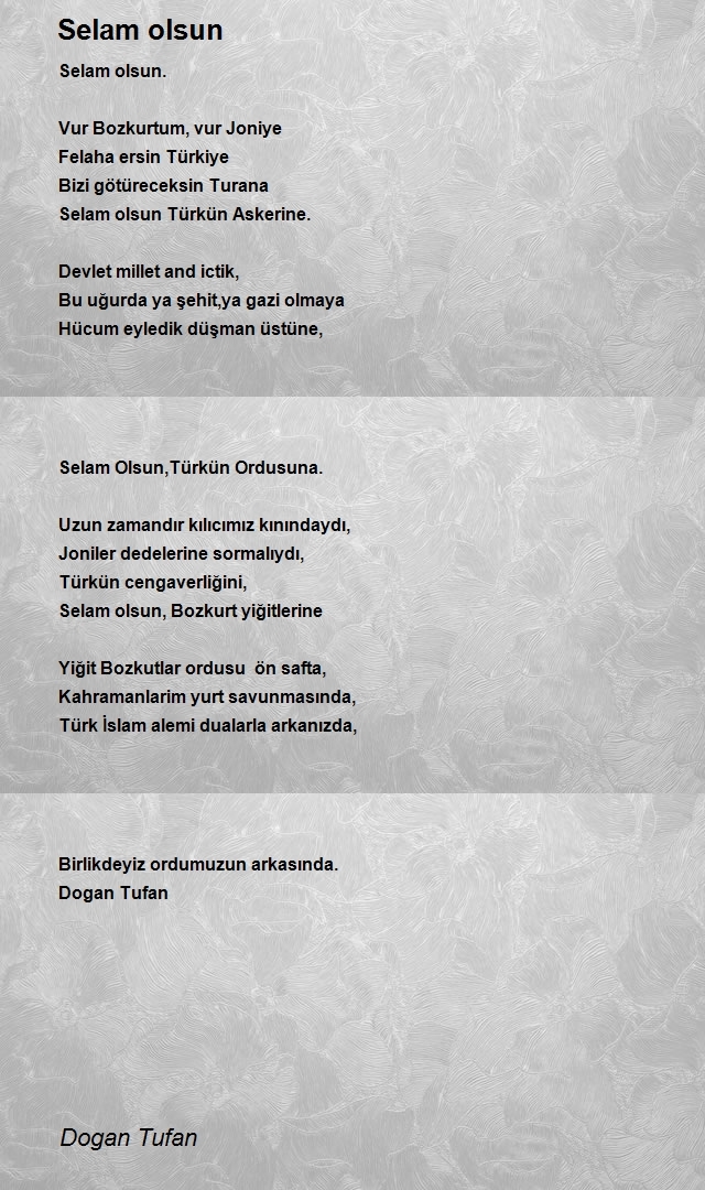 Dogan Tufan