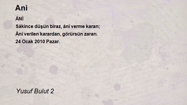 Yusuf Bulut 2