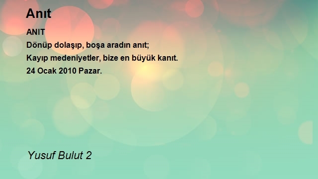 Yusuf Bulut 2