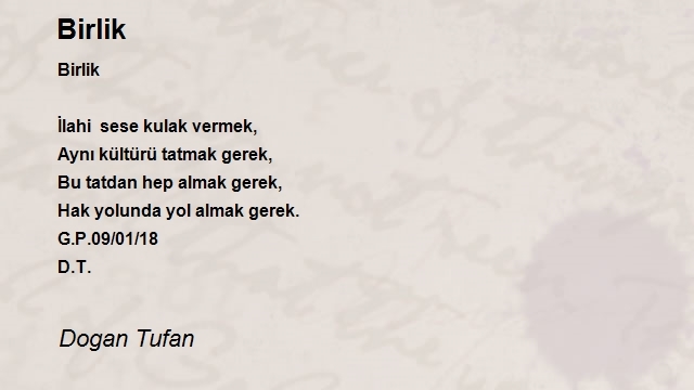 Dogan Tufan