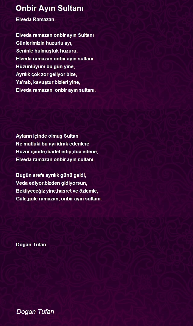 Dogan Tufan