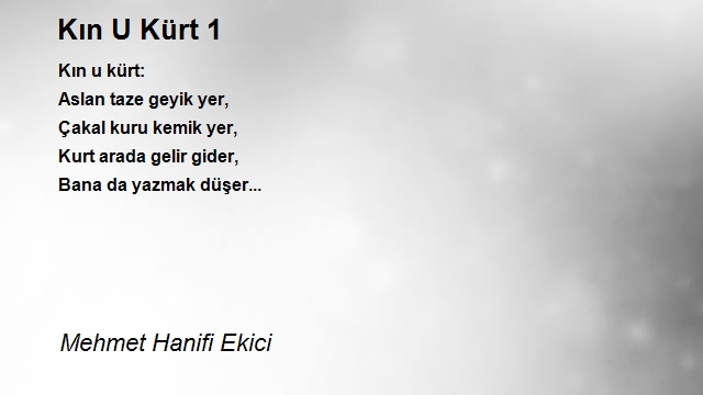 Mehmet Hanifi Ekici