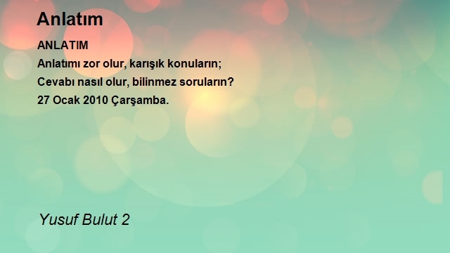 Yusuf Bulut 2