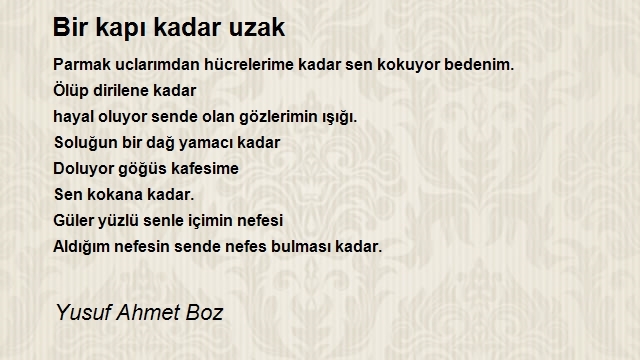 Yusuf Ahmet Boz