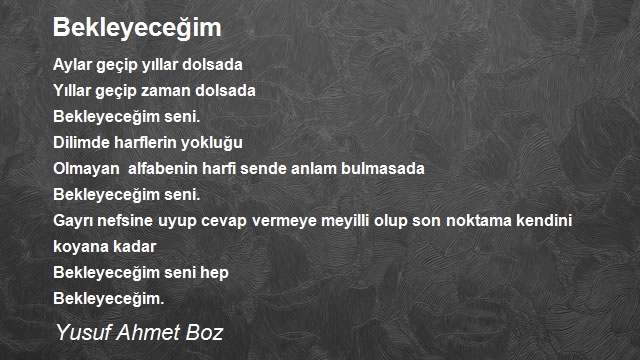 Yusuf Ahmet Boz