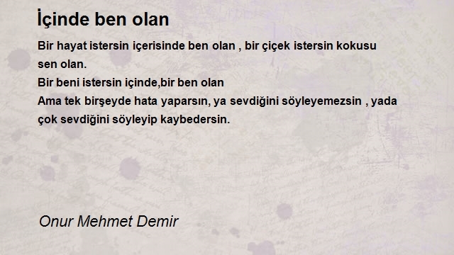 Onur Mehmet Demir