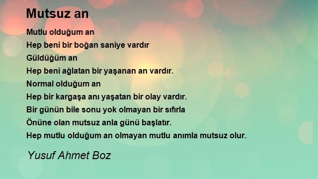 Yusuf Ahmet Boz