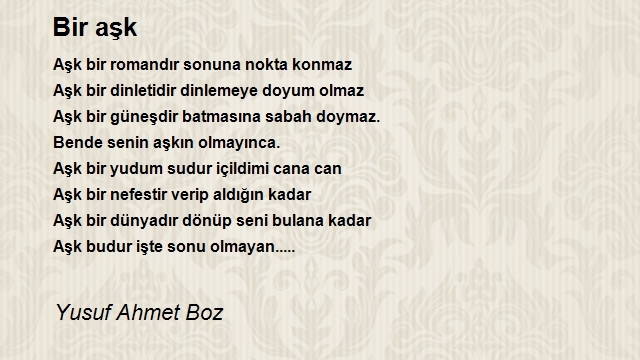 Yusuf Ahmet Boz