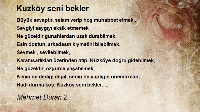 Mehmet Duran 2