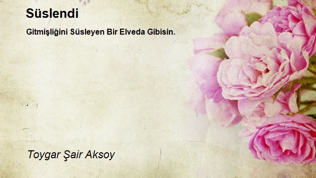 Toygar Şair Aksoy