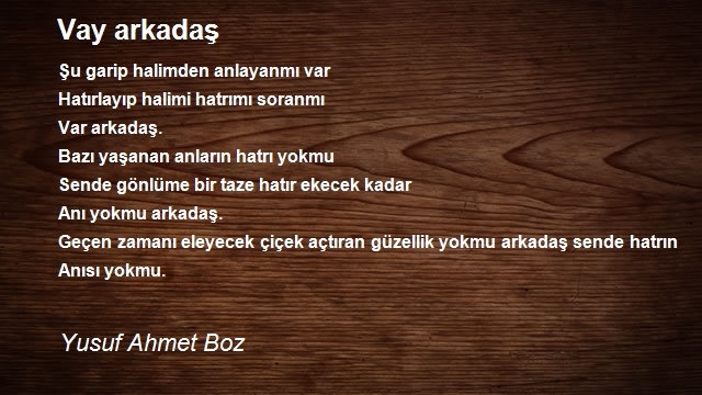 Yusuf Ahmet Boz