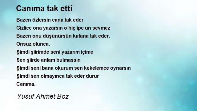 Yusuf Ahmet Boz