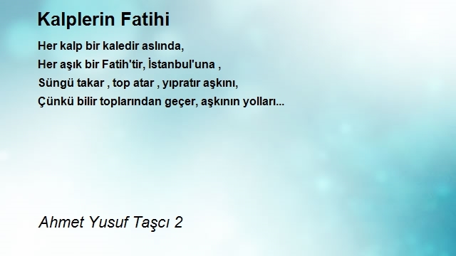 Ahmet Yusuf Taşcı 2