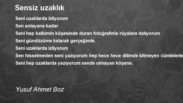 Yusuf Ahmet Boz