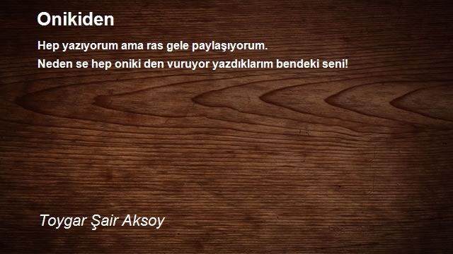 Toygar Şair Aksoy