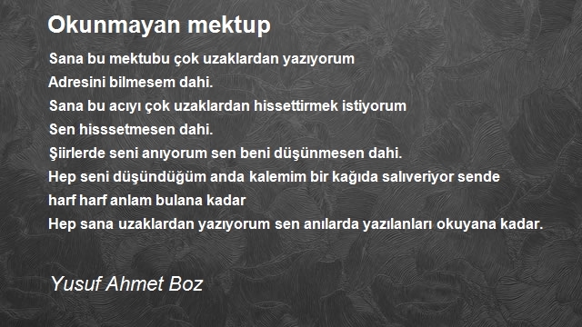 Yusuf Ahmet Boz