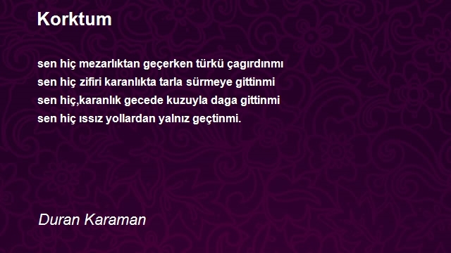 Duran Karaman