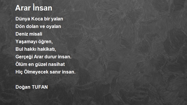 Dogan Tufan