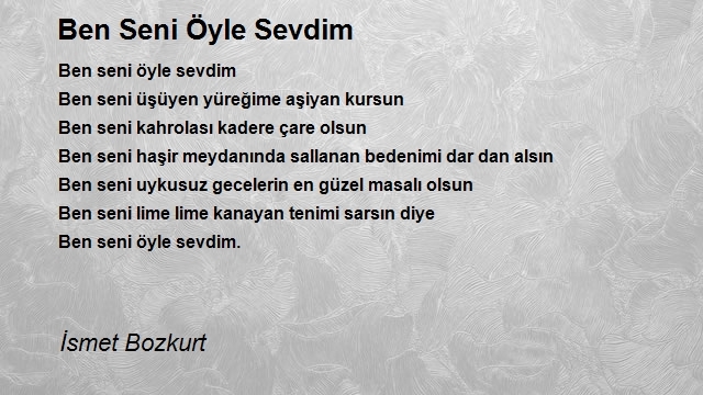 İsmet Bozkurt