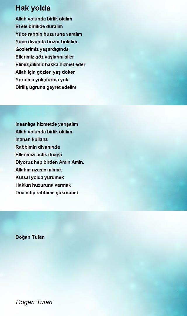 Dogan Tufan