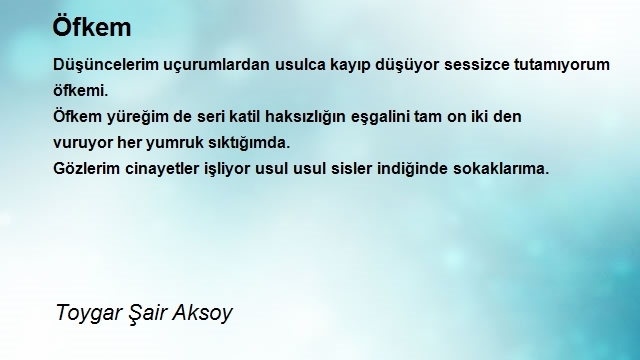 Toygar Şair Aksoy