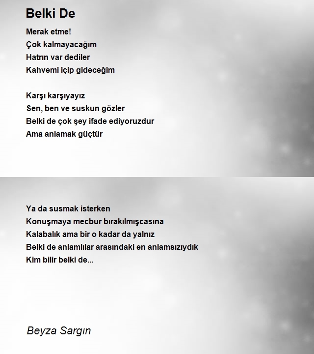 Beyza Sargın