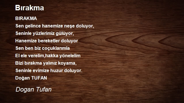 Dogan Tufan