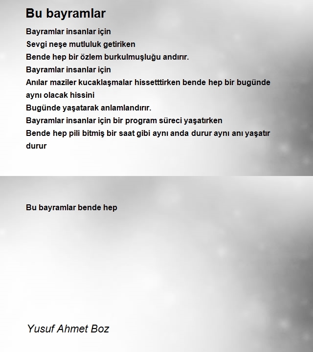 Yusuf Ahmet Boz