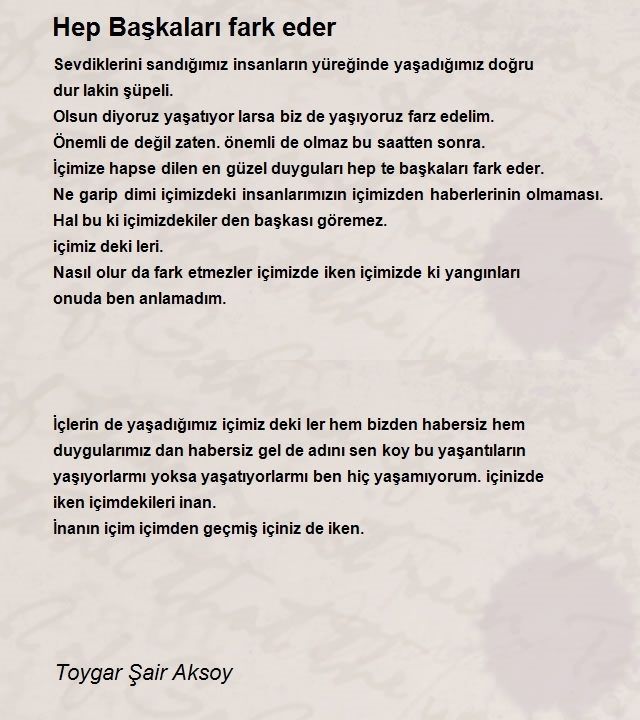 Toygar Şair Aksoy