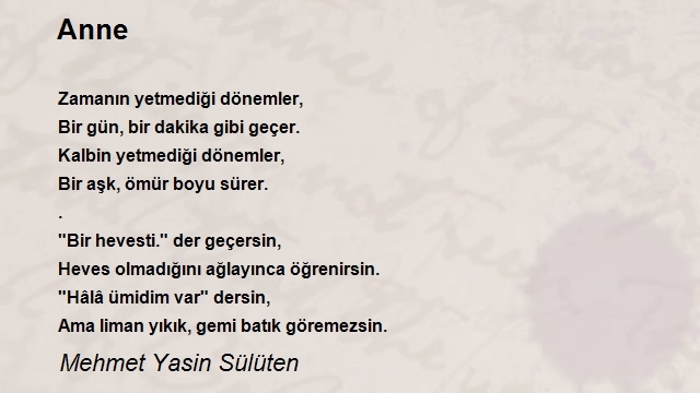 Mehmet Yasin Sülüten