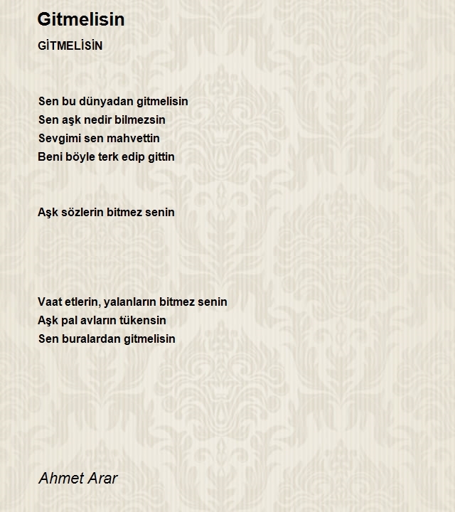 Ahmet Arar