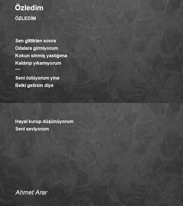 Ahmet Arar