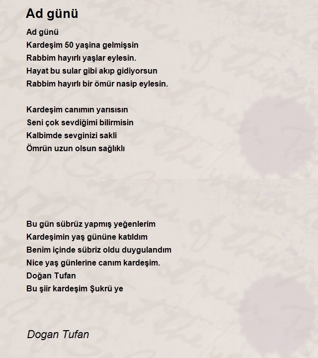 Dogan Tufan