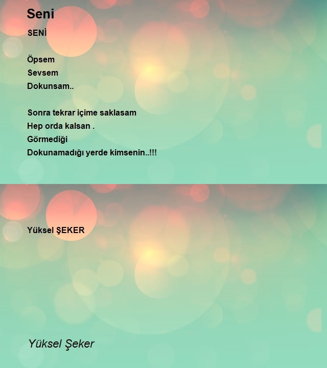 Yüksel Şeker