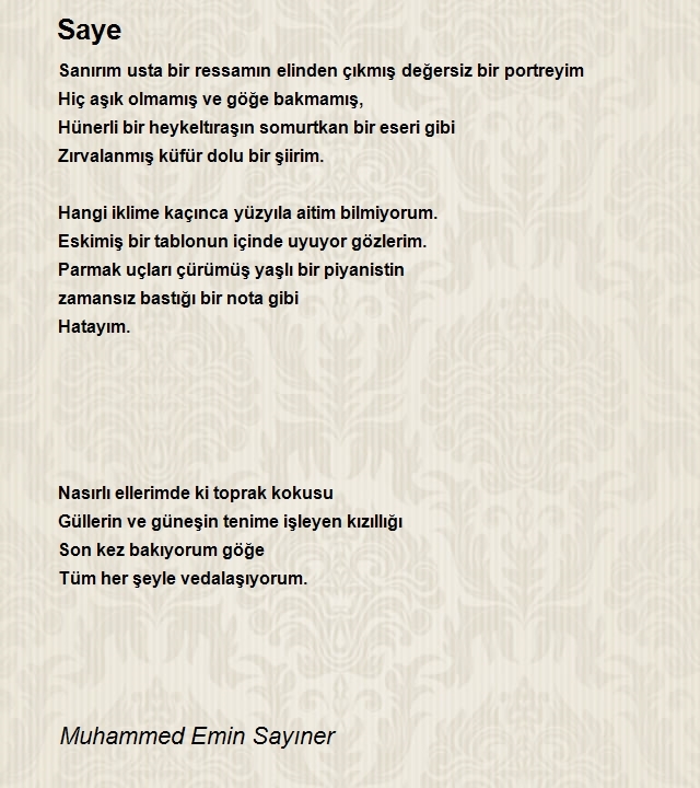 Muhammed Emin Sayıner