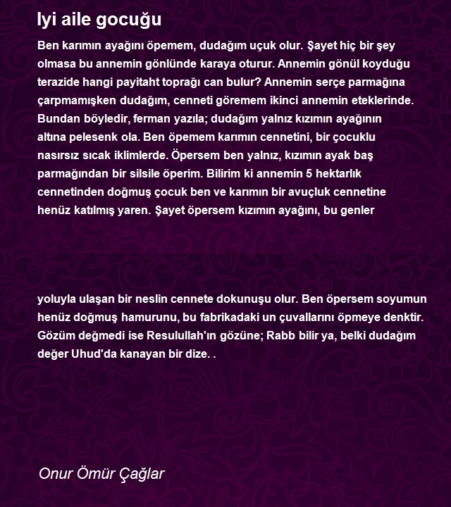 Onur Ömür Çağlar