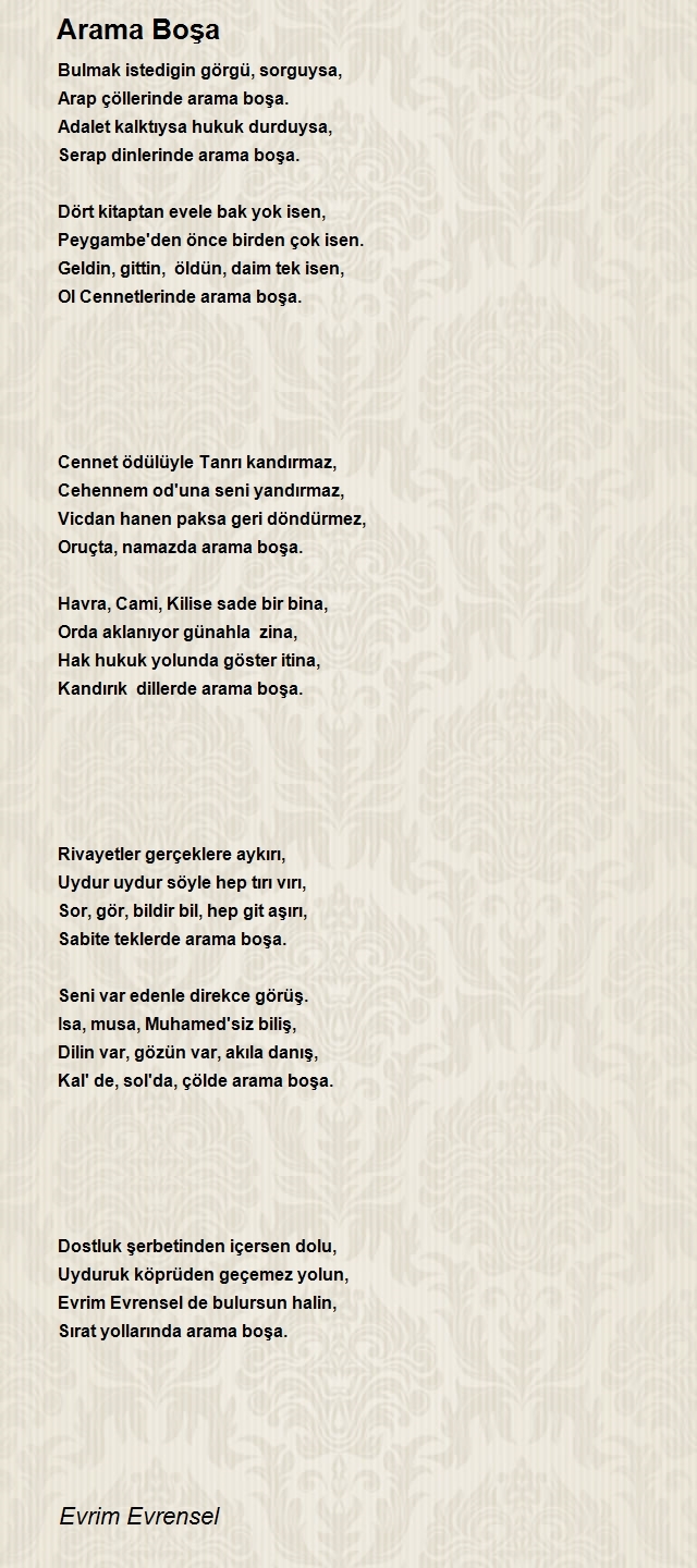 Evrim Evrensel