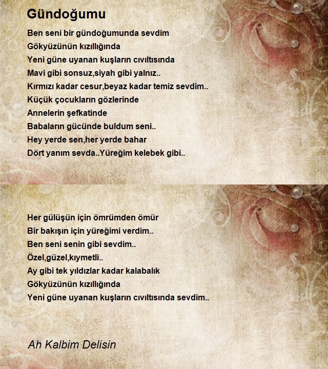 Ah Kalbim Delisin