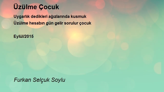 Furkan Selçuk Soylu