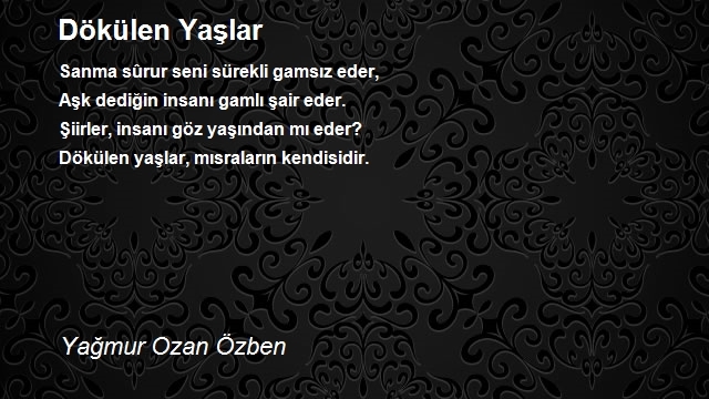 Yağmur Ozan Özben