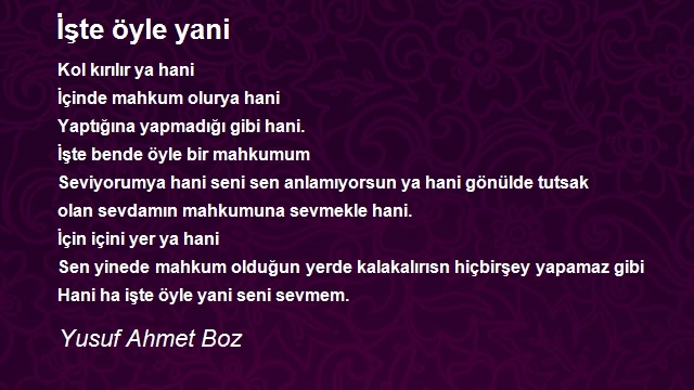 Yusuf Ahmet Boz