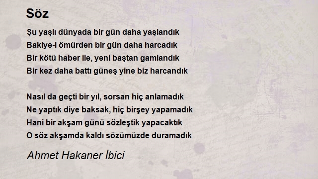 Ahmet Hakaner İbici