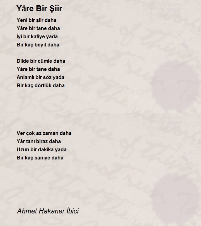 Ahmet Hakaner İbici