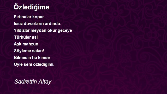 Sadrettin Altay