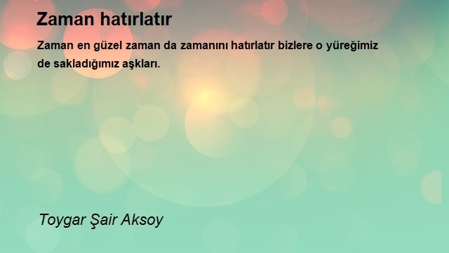 Toygar Şair Aksoy